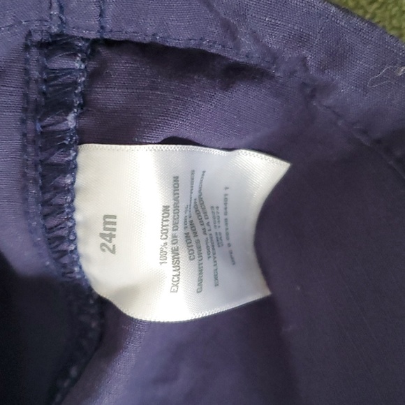 Carter's 100% Cotton Spring Fall Jacket. Sz 24months Navy/ Orange - Picture 8 of 11